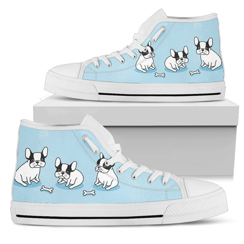 Nice baby bulldog Women's High Top