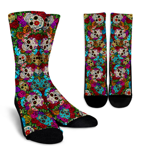 Sugar Skull Socks.