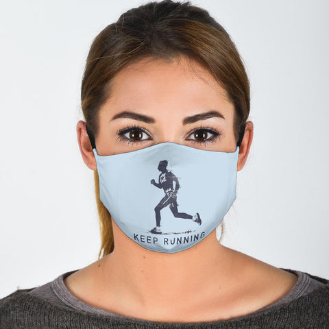 Keep Running Face Mask